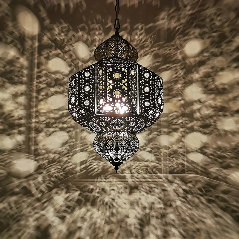 Resin Art Studio - Southeast Asia Vintage Industrial Moroccan Pendant