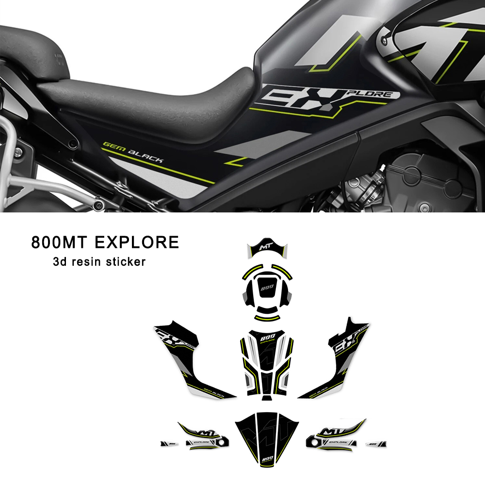 Resin Art Sticker - For 800MT Explore 800 MT 2023