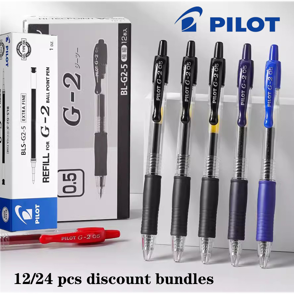 12/24Pcs Genuine PILOT Gel Pen - Pilot Pen G2 recension och pris