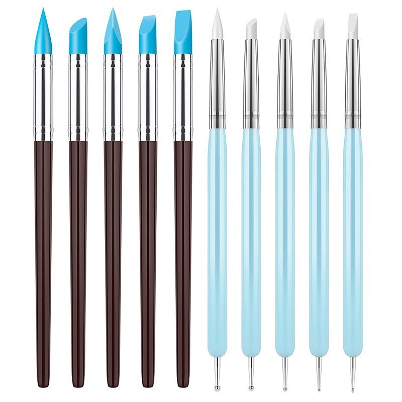 10pcs/set Multi-functional Sil - Resin Art Youtube recension och pris
