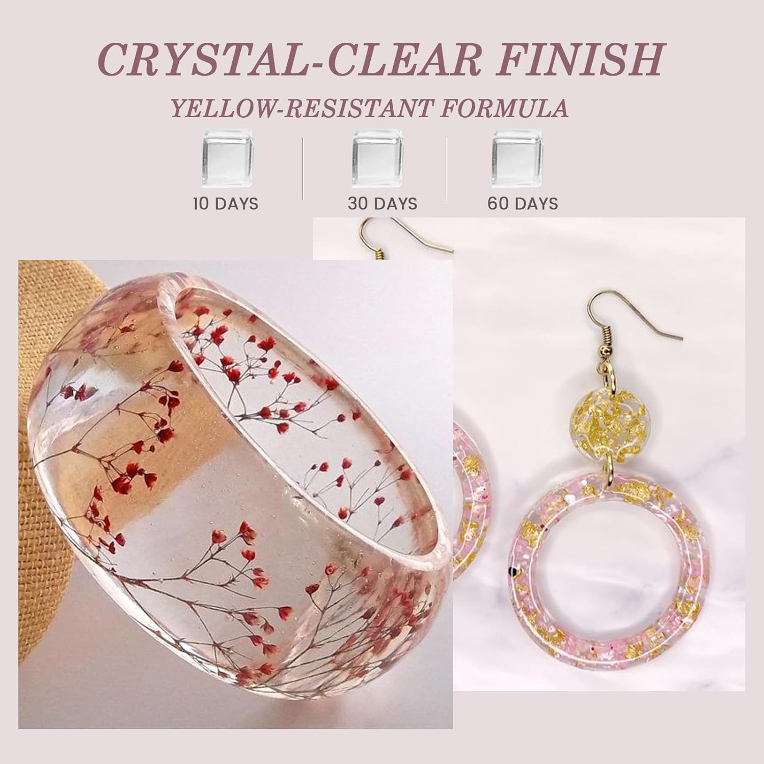 Crystal Clear&Low Odor,UV Ligh - Uv Resin Clear Hard recension och pris