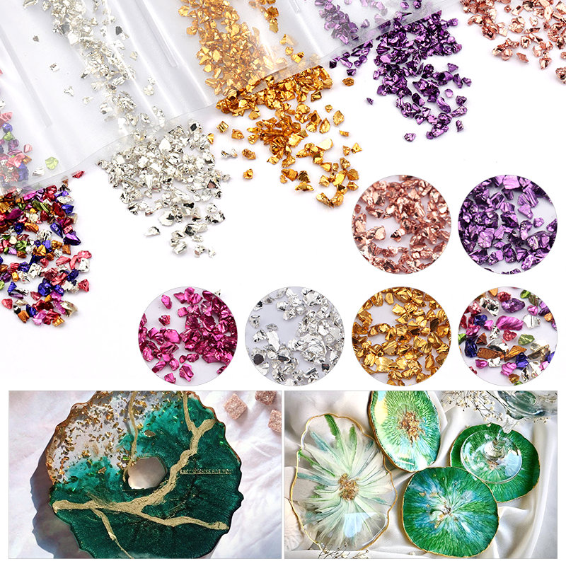 Epoxy Resin Colorful Metallic  - Uv Resin Clear Hard recension och pris