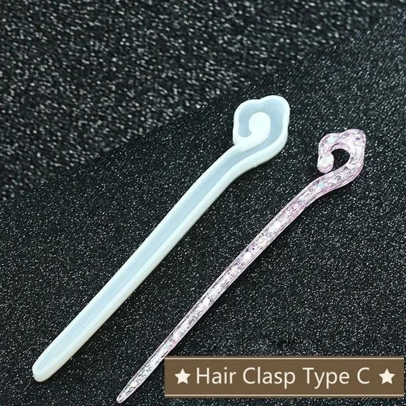New Transparent Hairpin Silico - Resin Art Gift Ideas recension och pris